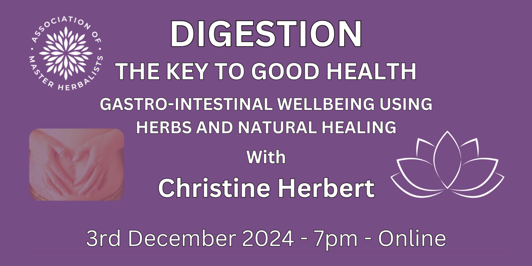 Digestion, The Key to Good Health with Christine Herbert